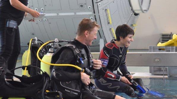 Samantha Cristoforetti dallo spazio agli abissi... con la Nasa