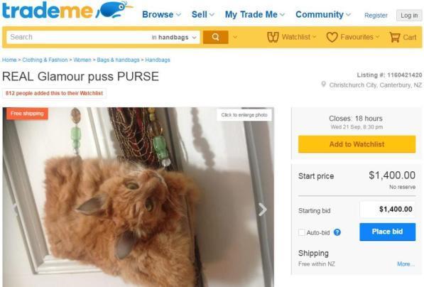Se il gatto diventa una borsa scoppia la polemica