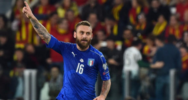 Qualificazioni Russia 2018: Italia-Spagna 1-1, De Rossi salva gli azzurri
