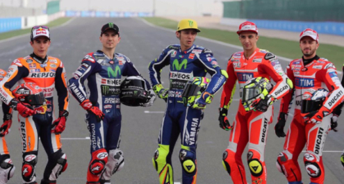 MotoGp, tutti in posa in Qatar