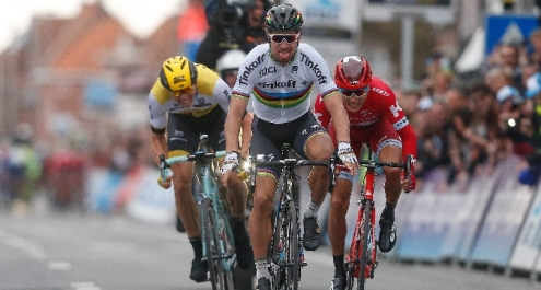 Ciclismo: sprint Sagan, sua la Gand-Wevelgem