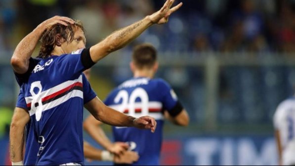 Serie A: Sampdoria da rimonta, l'Atalanta si sgonfia