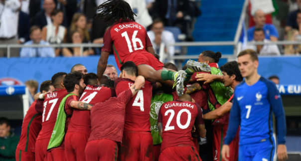 Portogallo-Francia 1-0: lusitani campioni d'Europa