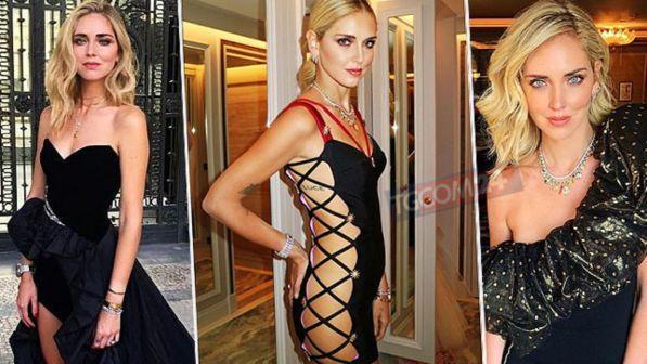 Chiara Ferragni a Parigi, serata smutandata
