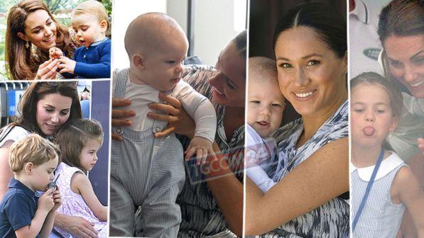 Meghan Markle e Kate Middleton, guarda che royal mamme!