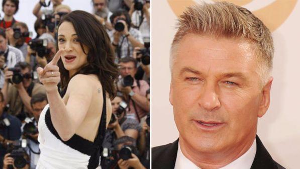 Caso Weinstein, Alec Baldwin litiga con Asia Argento su Twitter