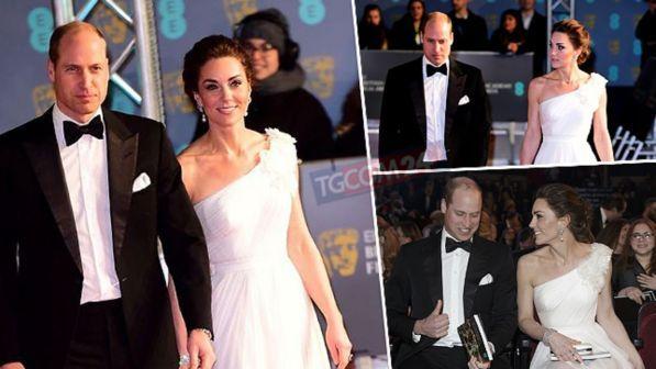 Kate Middleton divina in bianco, mette ko la cognata Meghan