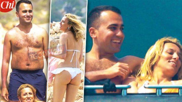 Luigi Di Maio sirenetto al mare con Virginia