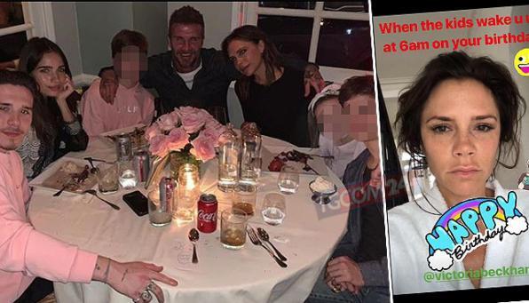 Victoria Beckham, festa in famiglia per i suoi 45 anni