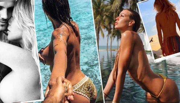 Sui social col seno al vento, guarda i topless delle vip