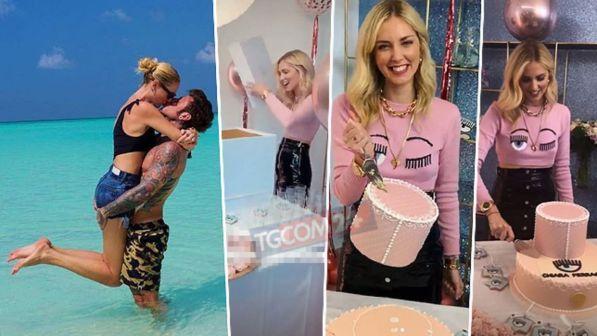 Chiara Ferragni, festa in ufficio prima di volare in Polinesia