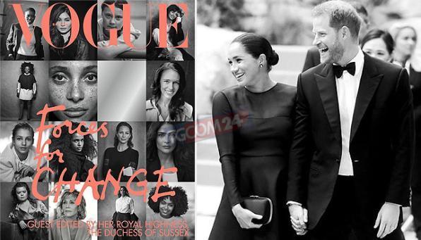 Meghan Markle direttore per un mese di Vogue UK: in copertina mette anche Greta Thunberg