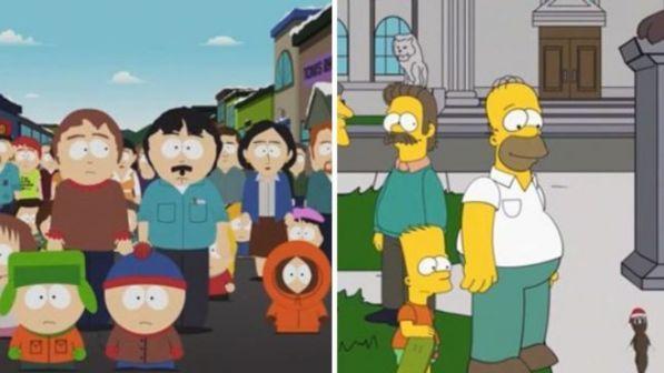 South Park fa la "guerra" ai Simpson e lancia l'hashtag #cancelthesimpsons