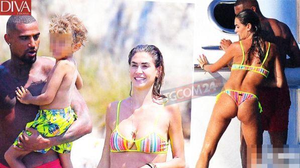 Satta e Boateng insieme in vacanza: è tornato l'amore?