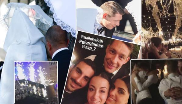 “Gallo” Belotti, guarda che nozze blindate e sfarzose con Giorgia: dalla cerimonia al party