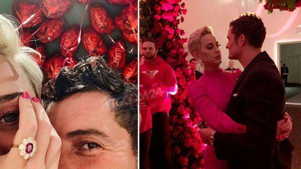 Katy Perry e Orlando Bloom si sposano, ecco l'anello di fidanzamento
