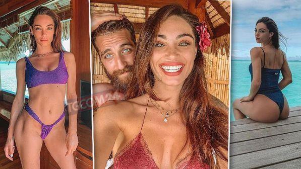 Lorella Boccia in luna di miele tra bikini sexy e giochi con Niccolò Presta