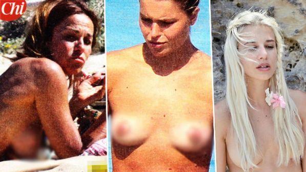Al via la stagione dei topless: Cristina Parodi ma non solo
