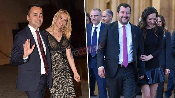Di Maio e Salvini, serata di coppia