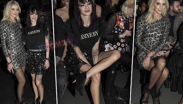 Chiara Ferragni e Asia Argento insieme, guarda che accavallamento sexy