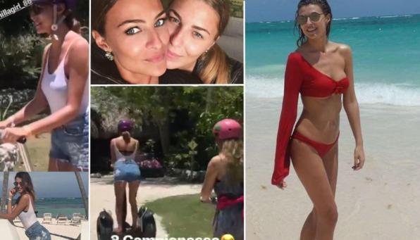 Cristina Chiabotto, vacanza ai Caraibi con la sorella Serena