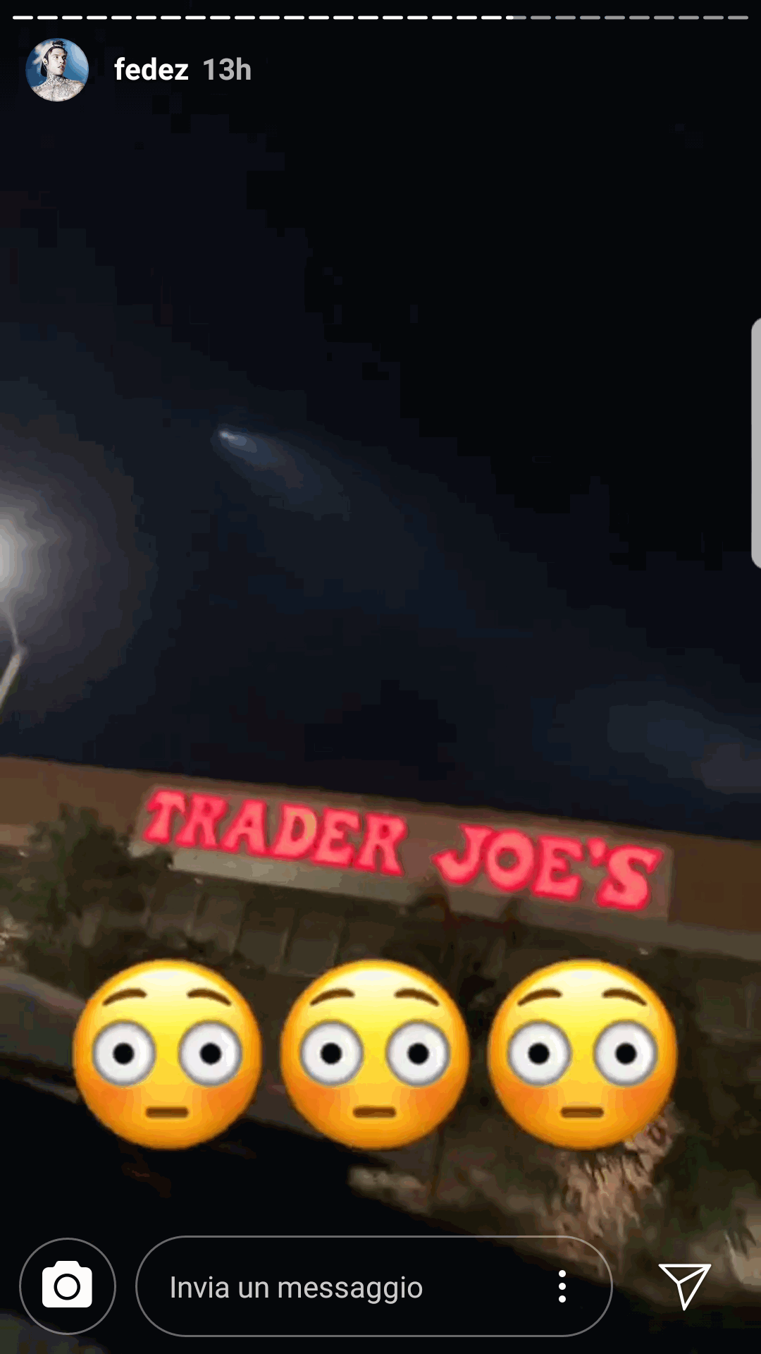 Usa, Fedez su Instagram: "C'è un faro in mezzo al cielo". Ma è un razzo di Musk