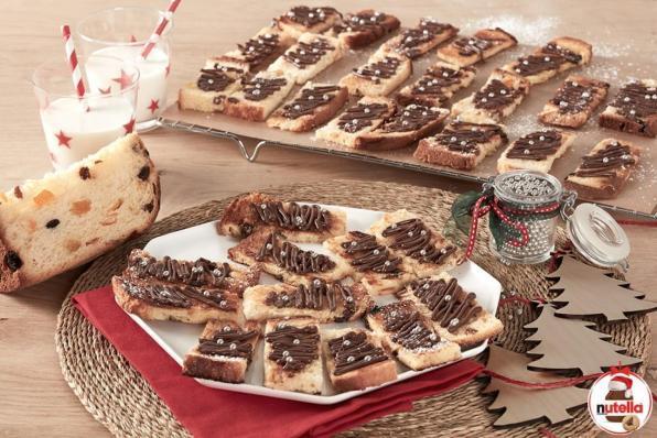 Chips di panettone con Nutella®