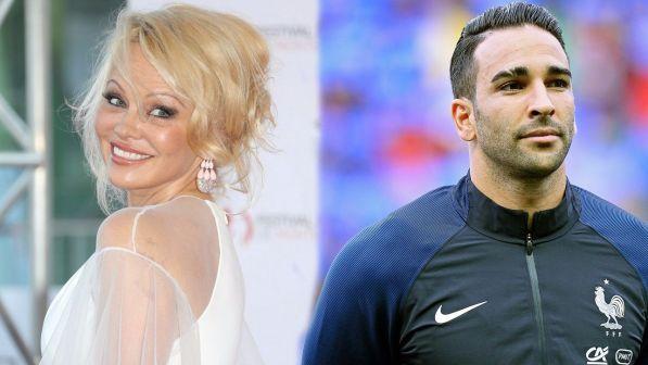 Pamela Anderson, è scoppiato l'amore con il calciatore Adil Rami?
