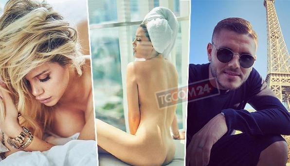 Wanda Nara completamente nuda sui social
