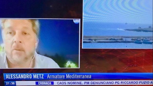 Mediterranea, l'armatore a Tgcom24:provocazione? Falsità da Viminale