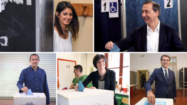 Raggi show a Roma, è il primo sindaco donna della città. Anche Torino al M5S, Sala vince a Milano