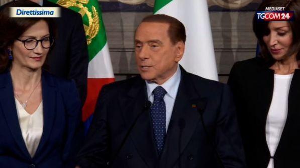Consultazioni, Berlusconi: "Il governo parta dalla coalizione di centrodestra"