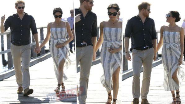 Meghan culla il pancione, Harry: "Speriamo che sia femmina"