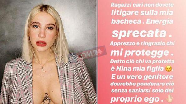 Clizia Incorvaia smentisce il tradimento, ma poi cancella il post