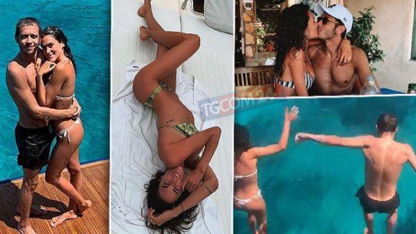 Vale Rossi, l'album delle vacanze d'amore con Francesca Sofia Novello