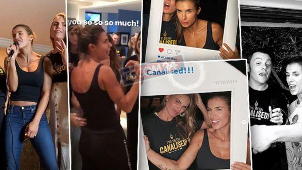 Festa di compleanno a sorpresa per Elisabetta Canalis