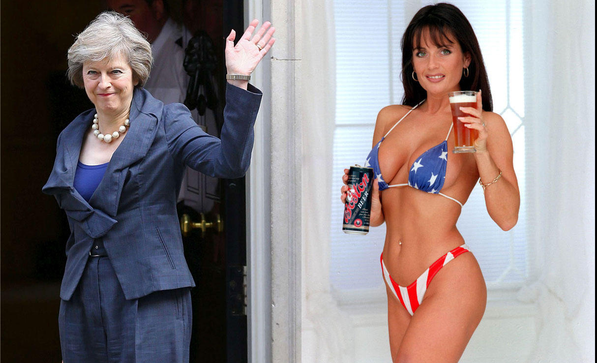 Usa, gaffe della Casa Bianca su Theresa May: per errore diventa una pornostar