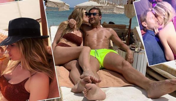 Ilary Blasi e Totti, fuga d'amore a Saint Tropez