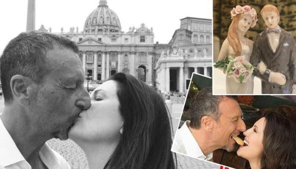 Amadeus e Giovanna si sono sposati: il sì romantico e segreto