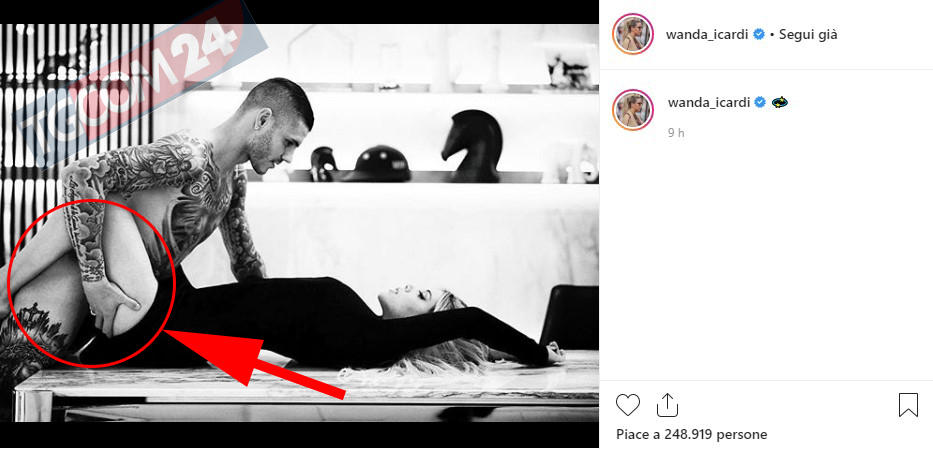 Icardi nudo sopra Wanda: i social scatenati ma lei li zittisce