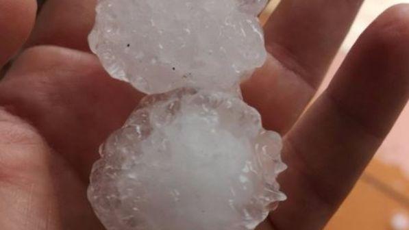 Maltempo, palle di grandine da 5 cm nel Pordenonese