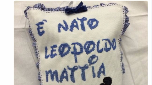 Gianluigi Buffon, Ilaria D'Amico, terzo figlio, Leopoldo Mattia