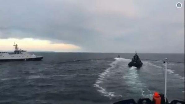 Scontro navi, premier ucraino: arresto nostri marinai atto barbaro