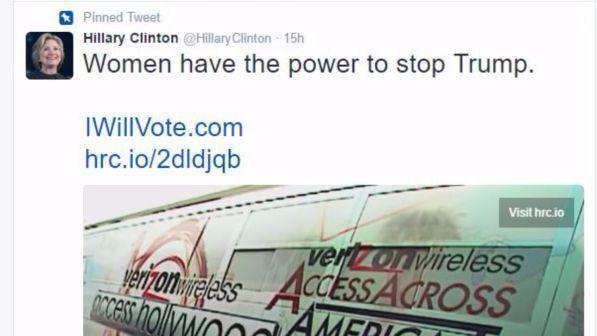 Usa 2016, Hillary Clinton alle donne dopo il video-scandalo: "Voi potete fermare Trump"