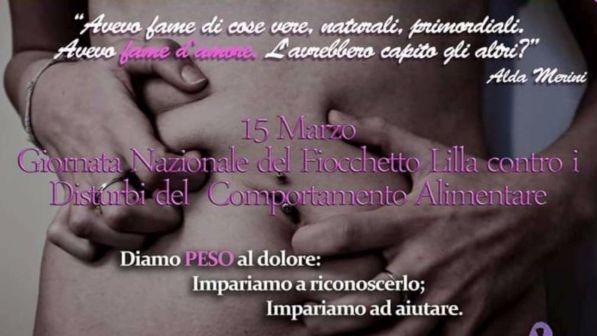 Giornata del Fiocchetto Lilla, disturbi alimentari per 3 milioni di italiani: sintomi già a 8 anni