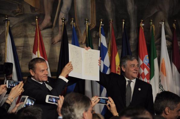 Trattati di Roma, i 27 firmano il "rilancio" della Ue
