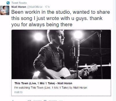 Niall Horan degli One Direction corre da solo, esce un singolo da solista