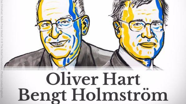 Nobel per l'Economia al britannico Oliver Hart e al finlandese Bengt Holmstroem