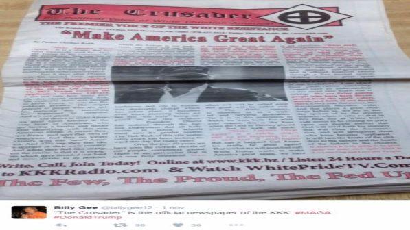 Usa 2016, il Ku Klux Klan supporta Trump