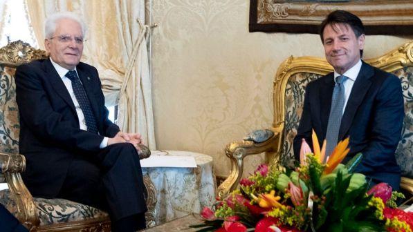 Conte al Quirinale per un colloquio con Mattarella